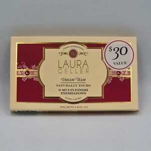 Laura Geller "Dream Team Naturally Yours" 6 Multi-Finish Eyeshadow Palette NIB